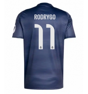 Real Madrid Rodrygo Goes #11 Bortedrakt 2025-26 Kortermet