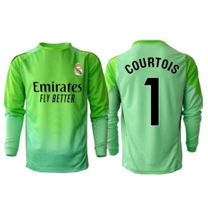 Real Madrid Thibaut Courtois #1 Keeper Bortedrakt 2025-26 Langermet