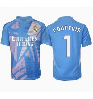 Real Madrid Thibaut Courtois #1 Keeper Hjemmedrakt 2024-25 Kortermet