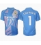 Real Madrid Thibaut Courtois #1 Keeper Hjemmedrakt 2024-25 Kortermet