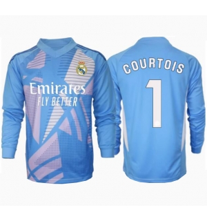 Real Madrid Thibaut Courtois #1 Keeper Hjemmedrakt 2024-25 Langermet