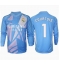 Real Madrid Thibaut Courtois #1 Keeper Hjemmedrakt 2024-25 Langermet