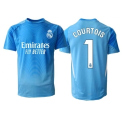 Real Madrid Thibaut Courtois #1 Keeper Hjemmedrakt 2025-26 Kortermet