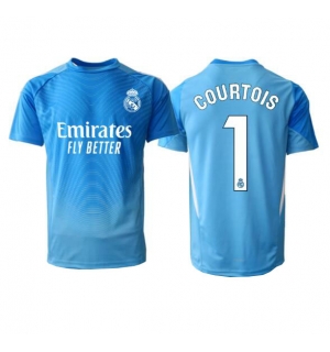 Real Madrid Thibaut Courtois #1 Keeper Hjemmedrakt 2025-26 Kortermet