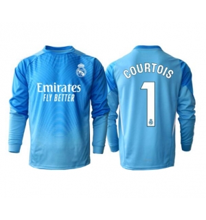Real Madrid Thibaut Courtois #1 Keeper Hjemmedrakt 2025-26 Langermet