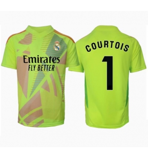 Real Madrid Thibaut Courtois #1 Keeper Tredjedrakt 2024-25 Kortermet