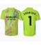 Real Madrid Thibaut Courtois #1 Keeper Tredjedrakt 2024-25 Kortermet