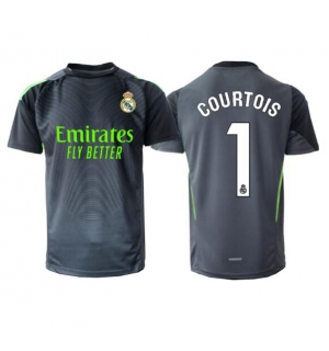 Real Madrid Thibaut Courtois #1 Keeper Tredjedrakt 2025-26 Kortermet
