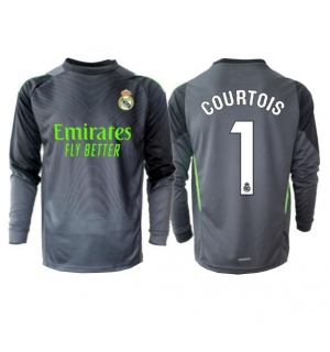 Real Madrid Thibaut Courtois #1 Keeper Tredjedrakt 2025-26 Langermet
