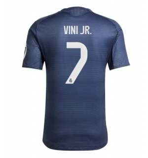 Real Madrid Vinicius Junior #7 Bortedrakt 2025-26 Kortermet