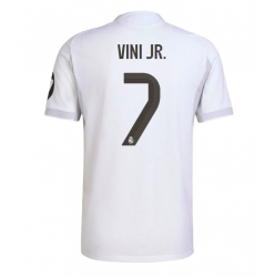 Real Madrid Vinicius Junior #7 Hjemmedrakt 2025-26 Kortermet