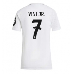 Real Madrid Vinicius Junior #7 Hjemmedrakt Dame 2024-25 Kortermet