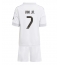 Real Madrid Vinicius Junior #7 Hjemmedraktsett Barn 2025-26 Kortermet (+ Korte bukser)