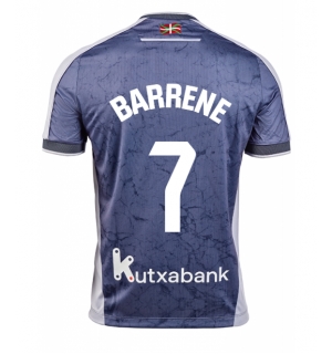 Real Sociedad Ander Barrenetxea #7 Bortedrakt 2025-26 Kortermet