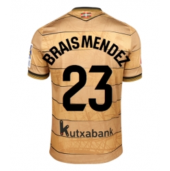 Real Sociedad Brais Mendez #23 Bortedrakt 2024-25 Kortermet