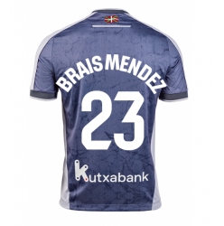 Real Sociedad Brais Mendez #23 Bortedrakt 2025-26 Kortermet