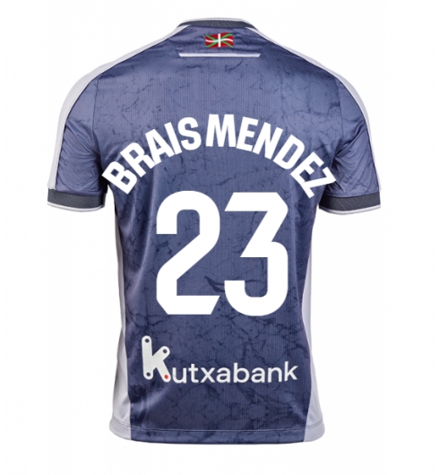Real Sociedad Brais Mendez #23 Bortedrakt 2025-26 Kortermet Real Sociedad Brais Mendez #23 Bortedrakt 2025-26 Kortermet