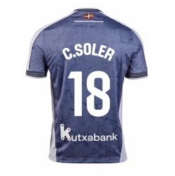 Real Sociedad Carlos Soler #18 Bortedrakt 2025-26 Kortermet