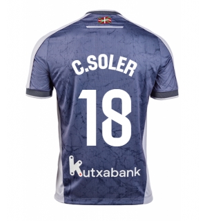 Real Sociedad Carlos Soler #18 Bortedrakt 2025-26 Kortermet