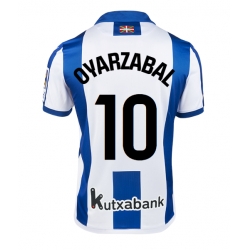 Real Sociedad Mikel Oyarzabal #10 Hjemmedrakt 2024-25 Kortermet
