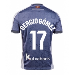 Real Sociedad Sergio Gomez #17 Bortedrakt 2025-26 Kortermet