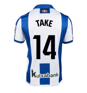 Real Sociedad Takefusa Kubo #14 Hjemmedrakt 2024-25 Kortermet