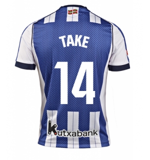 Real Sociedad Takefusa Kubo #14 Hjemmedrakt 2025-26 Kortermet
