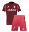 River Plate Bortedraktsett Barn 2024-25 Kortermet (+ Korte bukser)