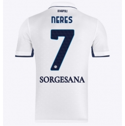SSC Napoli David Neres #7 Bortedrakt 2024-25 Kortermet
