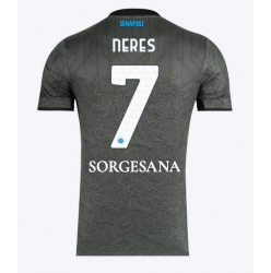 SSC Napoli David Neres #7 Tredjedrakt 2024-25 Kortermet