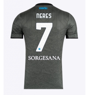 SSC Napoli David Neres #7 Tredjedrakt 2024-25 Kortermet