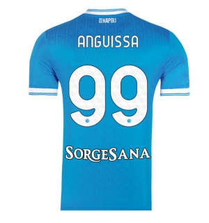 SSC Napoli Frank Anguissa #99 Hjemmedrakt 2025-26 Kortermet
