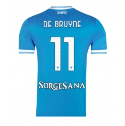 SSC Napoli Kevin De Bruyne #11 Hjemmedrakt 2025-26 Kortermet