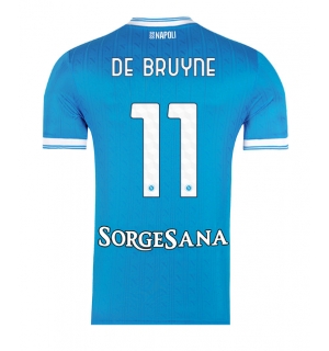 SSC Napoli Kevin De Bruyne #11 Hjemmedrakt 2025-26 Kortermet