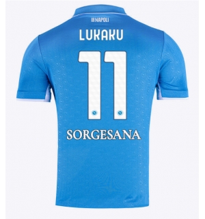 SSC Napoli Romelu Lukaku #11 Hjemmedrakt 2024-25 Kortermet