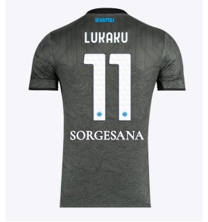 SSC Napoli Romelu Lukaku #11 Tredjedrakt 2024-25 Kortermet