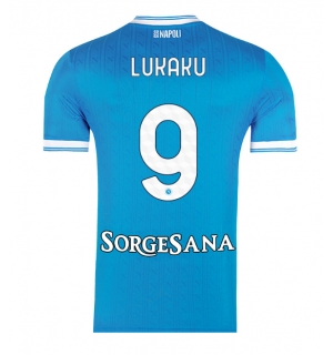 SSC Napoli Romelu Lukaku #9 Hjemmedrakt 2025-26 Kortermet