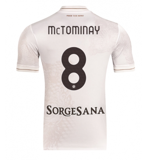 SSC Napoli Scott McTominay #8 Bortedrakt 2025-26 Kortermet SSC Napoli Scott McTominay #8 Bortedrakt 2025-26 Kortermet
