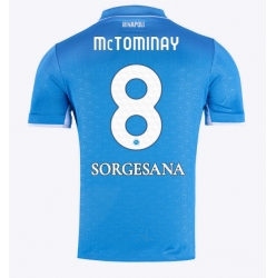 SSC Napoli Scott McTominay #8 Hjemmedrakt 2024-25 Kortermet