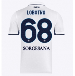 SSC Napoli Stanislav Lobotka #68 Bortedrakt 2024-25 Kortermet