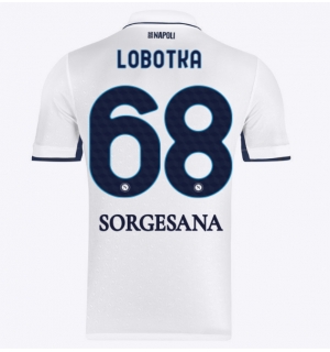 SSC Napoli Stanislav Lobotka #68 Bortedrakt 2024-25 Kortermet