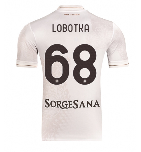 SSC Napoli Stanislav Lobotka #68 Bortedrakt 2025-26 Kortermet SSC Napoli Stanislav Lobotka #68 Bortedrakt 2025-26 Kortermet