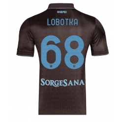 SSC Napoli Stanislav Lobotka #68 Tredjedrakt 2025-26 Kortermet