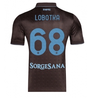 SSC Napoli Stanislav Lobotka #68 Tredjedrakt 2025-26 Kortermet