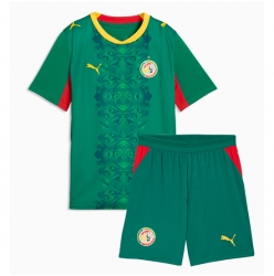 Senegal Bortedraktsett Barn VM 2026 Kortermet (+ Korte bukser)