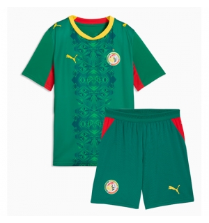 Senegal Bortedraktsett Barn VM 2026 Kortermet (+ Korte bukser)