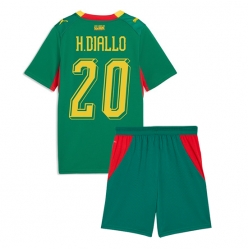 Senegal Habib Diallo #20 Bortedraktsett Barn VM 2026 Kortermet (+ Korte bukser)