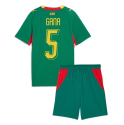 Senegal Idrissa Gueye #5 Bortedraktsett Barn VM 2026 Kortermet (+ Korte bukser)
