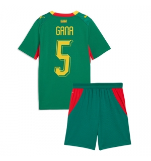 Senegal Idrissa Gueye #5 Bortedraktsett Barn VM 2026 Kortermet (+ Korte bukser)