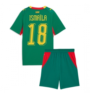 Senegal Ismaila Sarr #18 Bortedraktsett Barn VM 2026 Kortermet (+ Korte bukser)